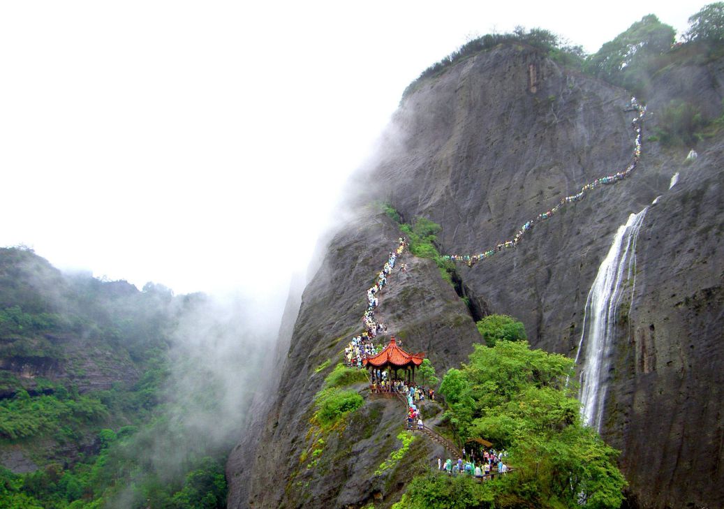 武夷山风景区--天游峰1--20180720