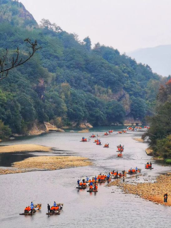 武夷山风景区--九曲溪4--20191117